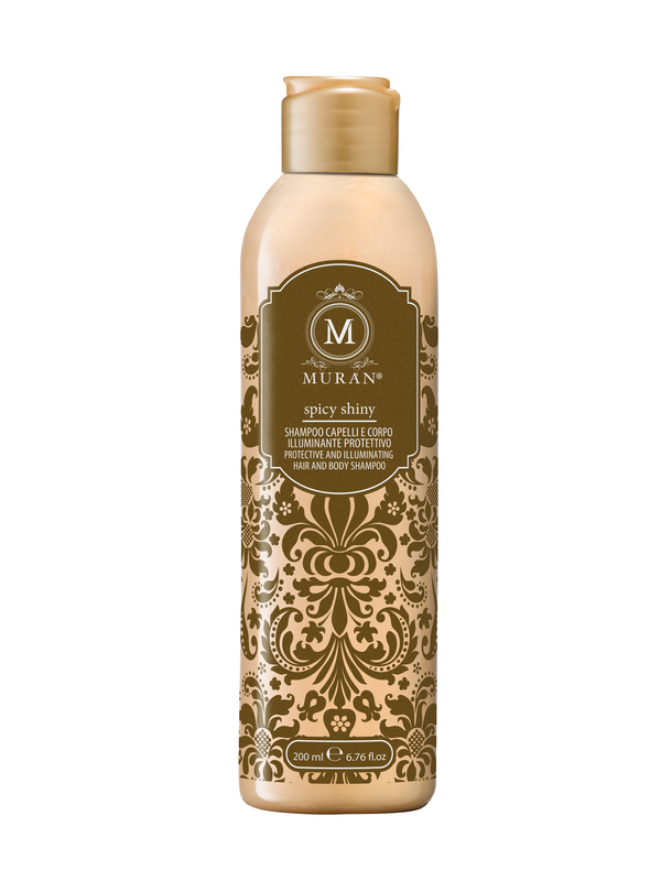 Spicy Shiny Protective Shampoo for shiny hair and body