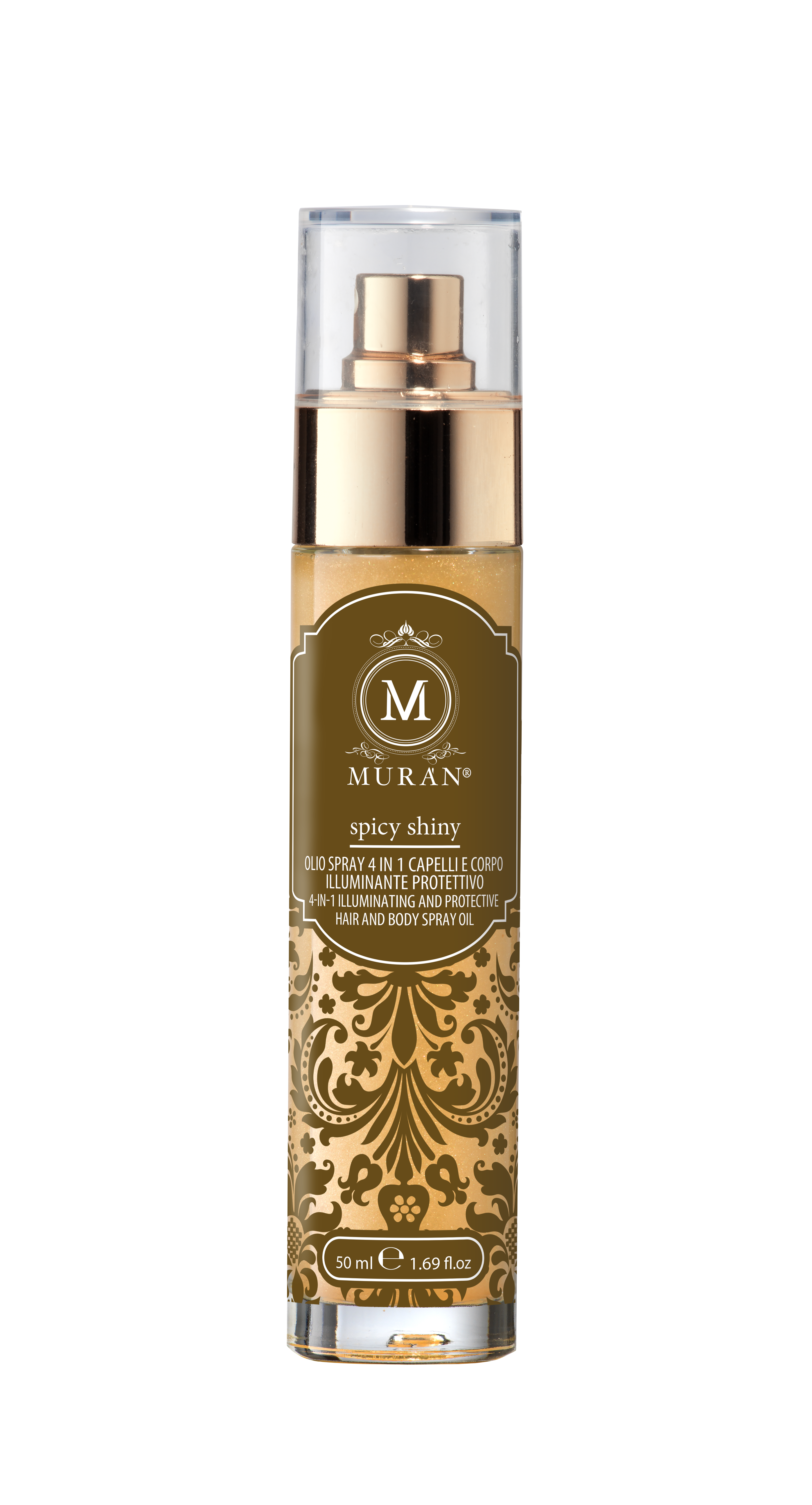 Spicy Shiny 4-in-1 spray oil for hair and body protection and shine