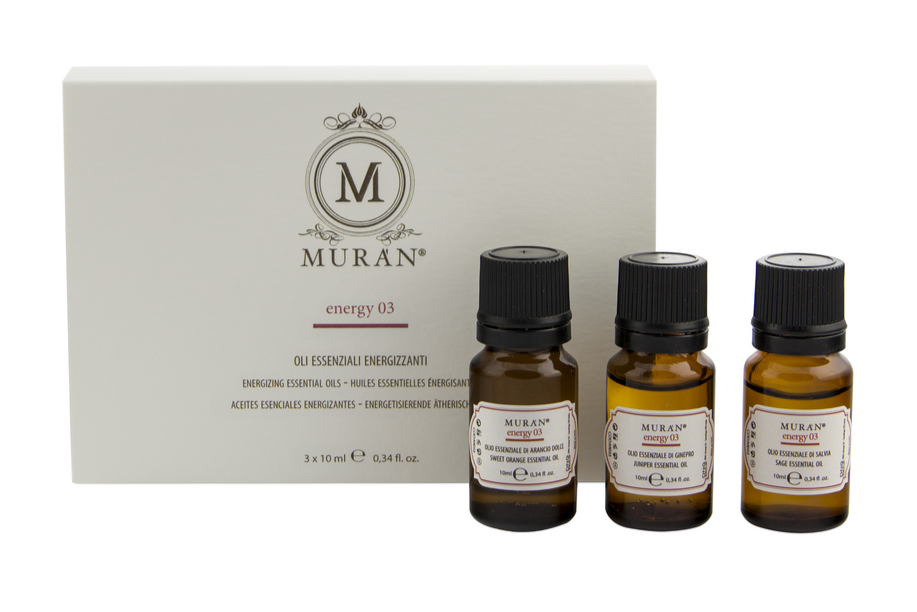 Muran Energy - 03 A set of essential oils against hair loss – 3×10 ml