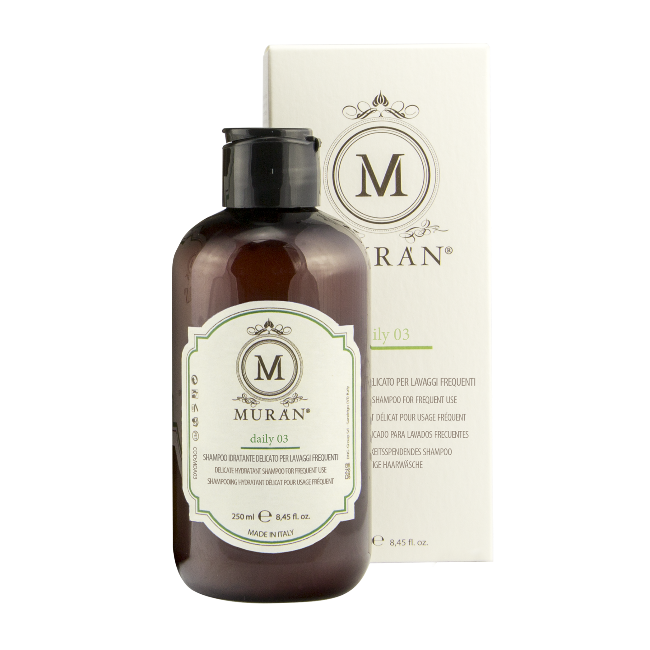 Muran Daily - 03 Moisturizing shampoo for all hair types – 250 ml