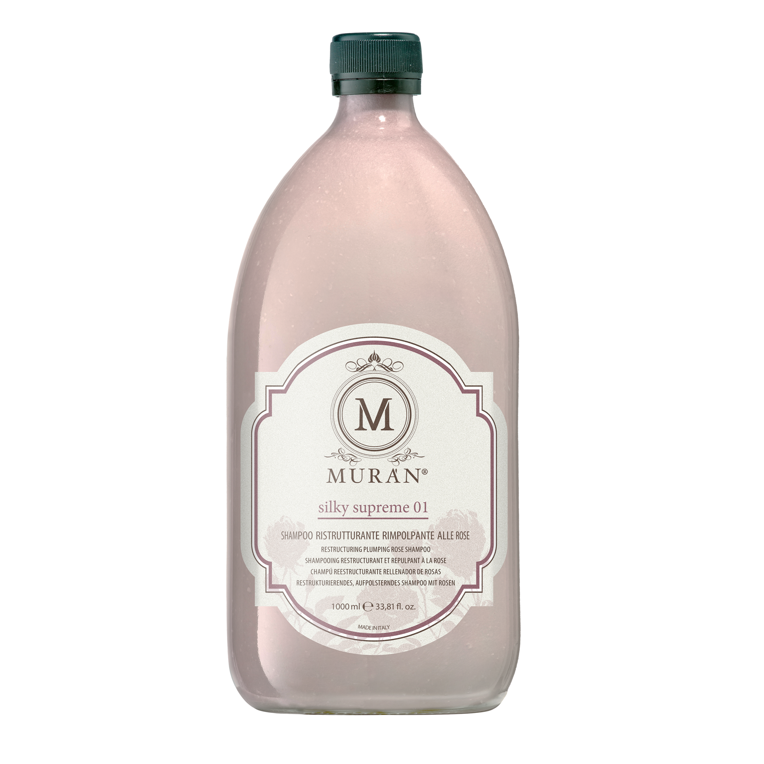 Muran Silky Supreme 01 Restructuring plumping Rose shampoo - 1000 ml