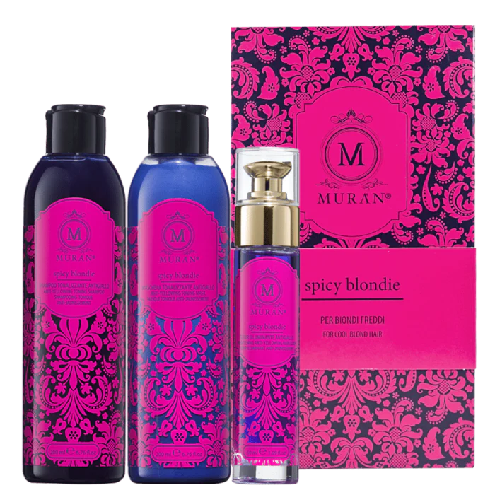 Muran Spicy Blondie set (Shampoo, Mask, Elixir)
