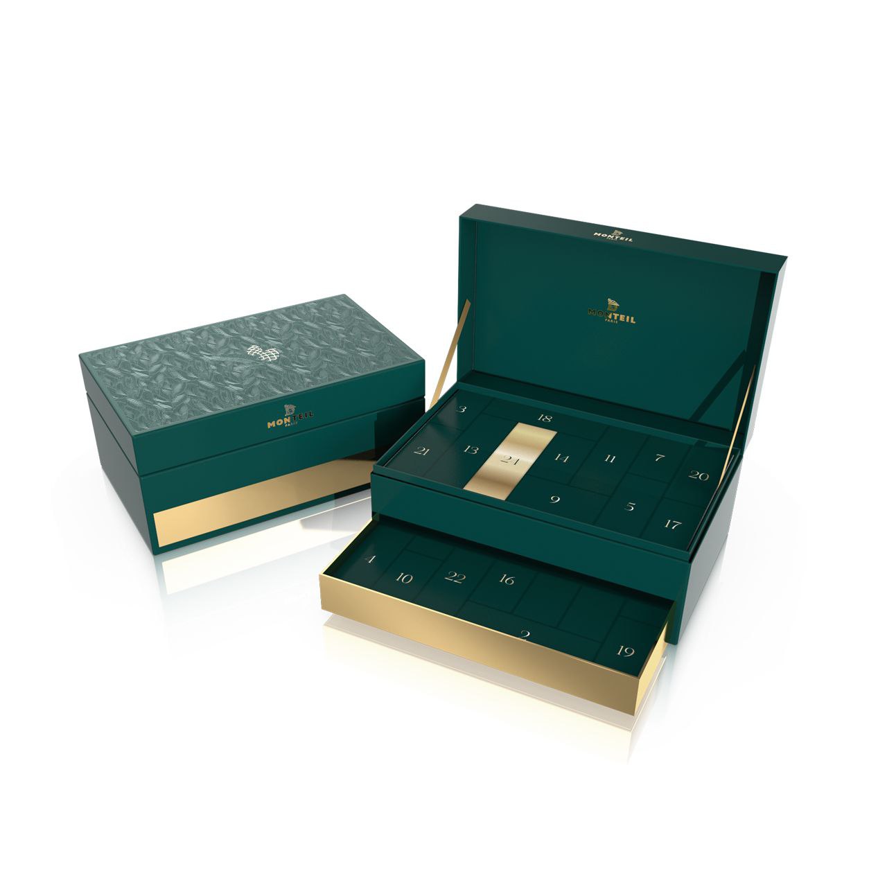 Exclusive Christmas Advent Calendar by  Monteil